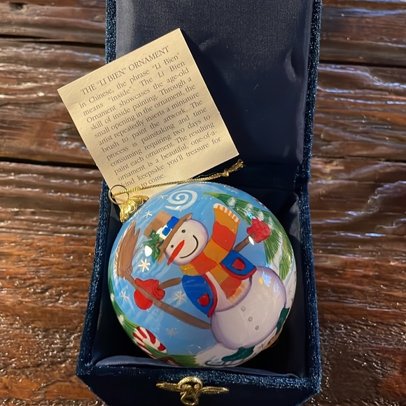 Pier 1 Li Bien Hand-Painted Glass Ornament 2005 - Picture 11 of 11